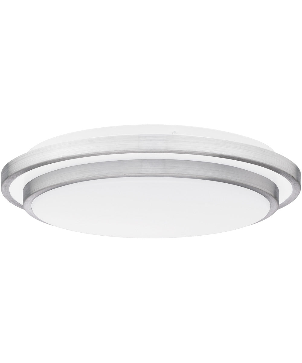 Irving  Semi Flush Mount Brushed Aluminum