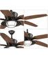 Montague 60" Indoor/Outdoor 5-Blade Ceiling Fan Antique Bronze