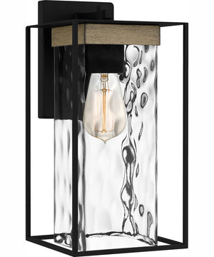 Longwood Medium 1-light Outdoor Wall Light Matte Black