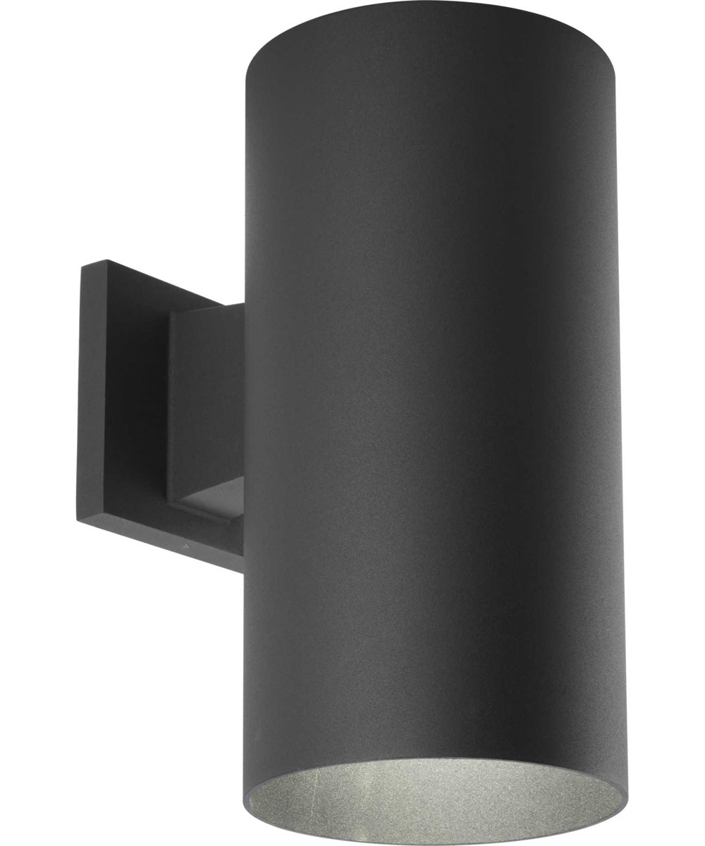 6" Outdoor Wall Cylinder Black