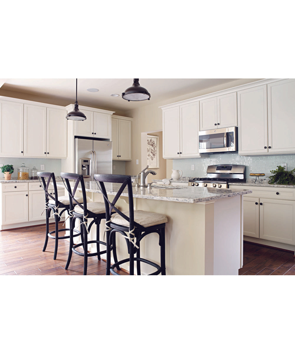 Fresnel Lens 1-Light Fresnel Glass Coastal Pendant Light Oil Rubbed Bronze