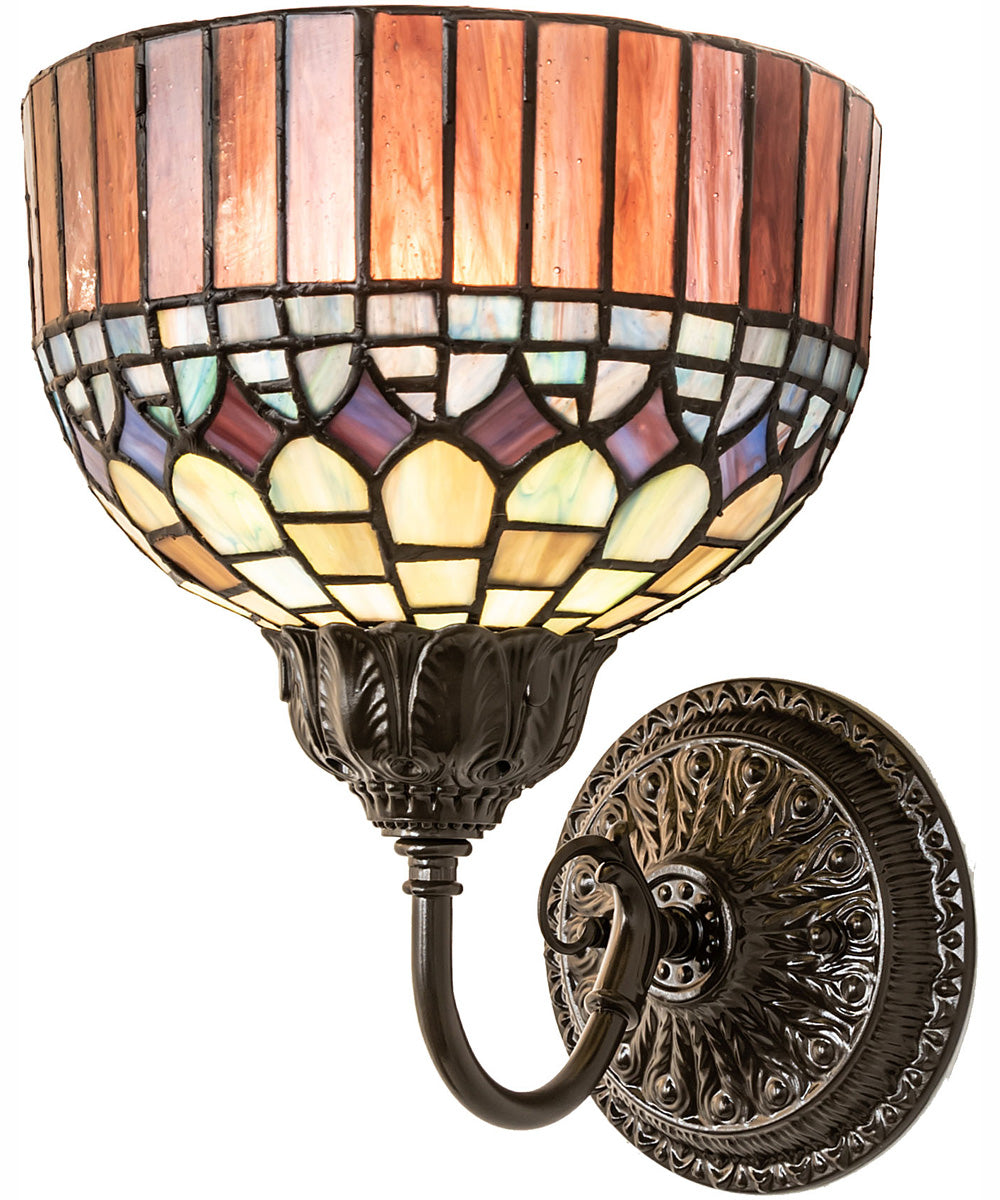 8" Wide Tiffany Candice Wall Sconce
