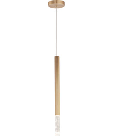 Diaphane LED 1-Light Pendant Gold