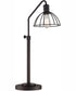 Gaius 1-Light Metal Table Lamp Burnished Bronze