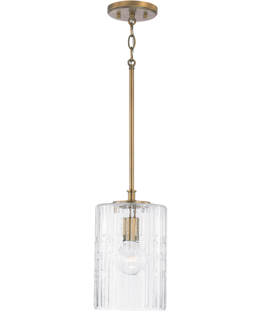 Emerson 1-Light Pendant Aged Brass
