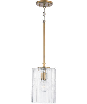 Emerson 1-Light Pendant Aged Brass