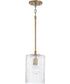 Emerson 1-Light Pendant Aged Brass