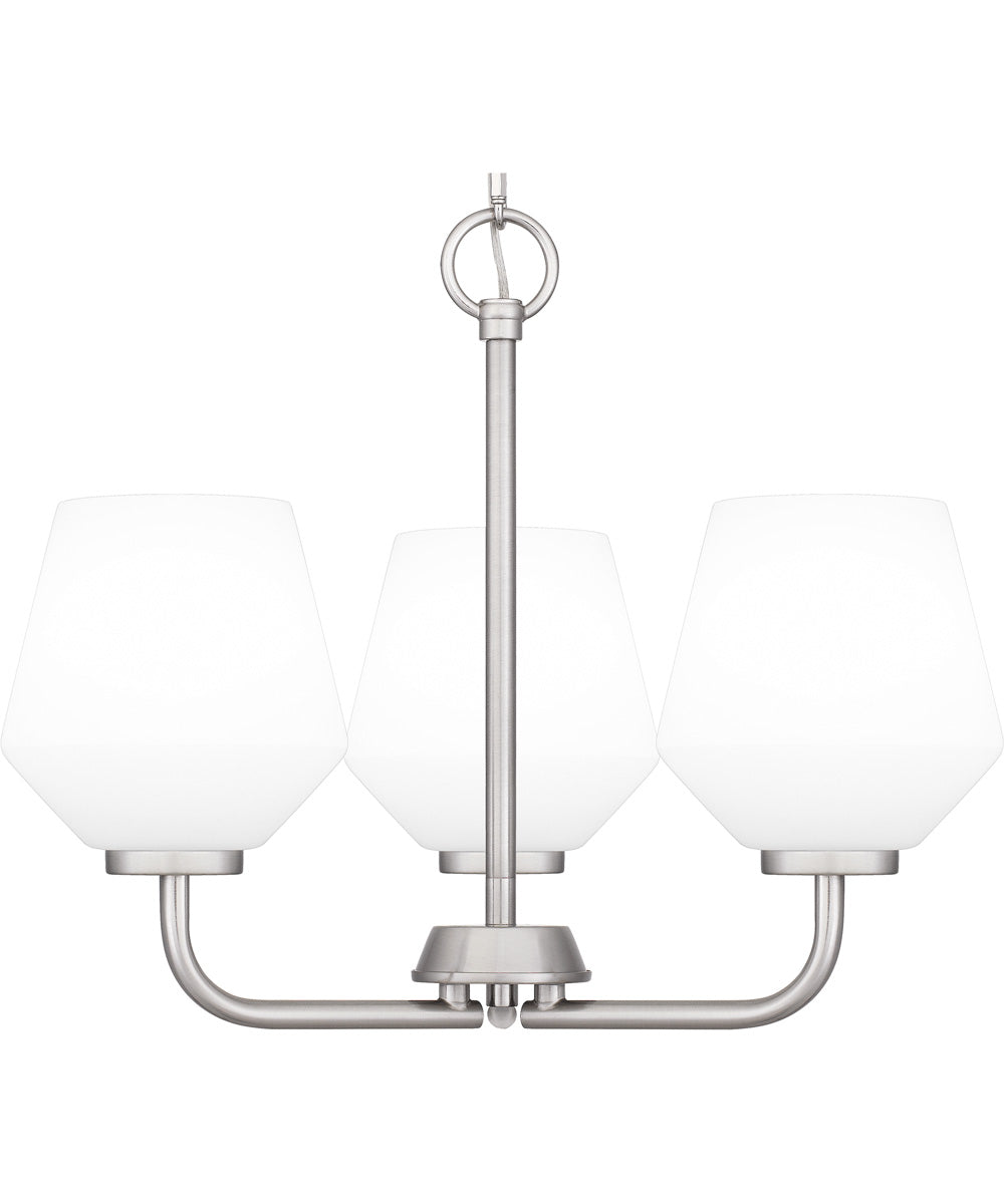 Nielson Large 3-light Pendant Brushed Nickel