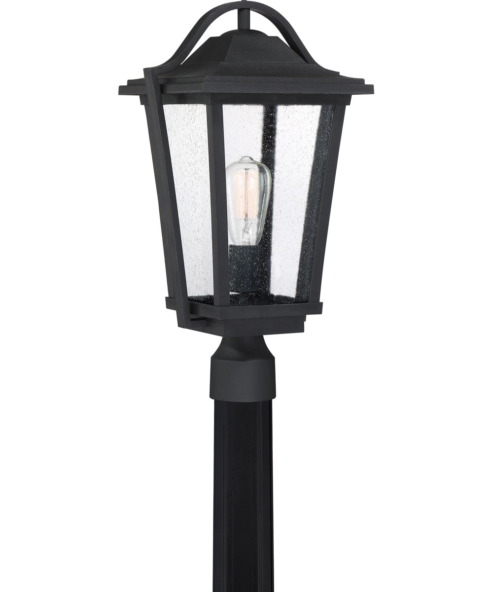 Darius Large 1-light Outdoor Post Light  Coastal Armour Earth Black