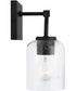 Carter 2-Light Vanity Matte Black