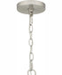 Brigitta 6-light Chandelier Brushed Nickel