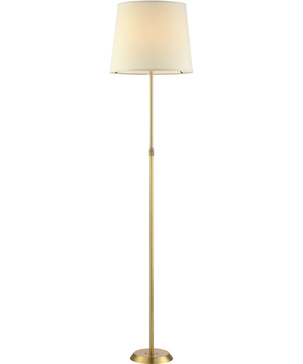 Attendorn 1-Light  Floor Lamp Satin Brass