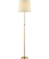 Attendorn 1-Light  Floor Lamp Satin Brass