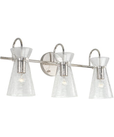 Mila 3-Light Vanity Polished Nickel