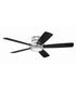 Tempo Hugger 52" 1-Light LED Ceiling Fan (Blades Included) Chrome