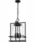 Damien 4-light Pendant Earth Black
