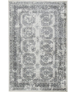 8'x10' Jirou Large Rug Cream/Gray
