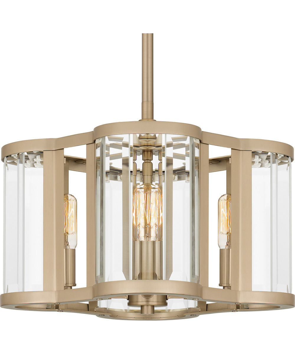 Quoizel Pendant Large 4-light Pendant Bronze Gold