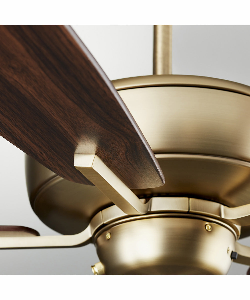 60" Breeze 60" Ceiling Fan Aged Brass