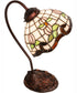 18" High Roseborder Desk Lamp