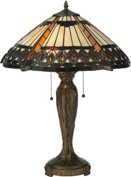 25"H Cleopatra Table Lamp