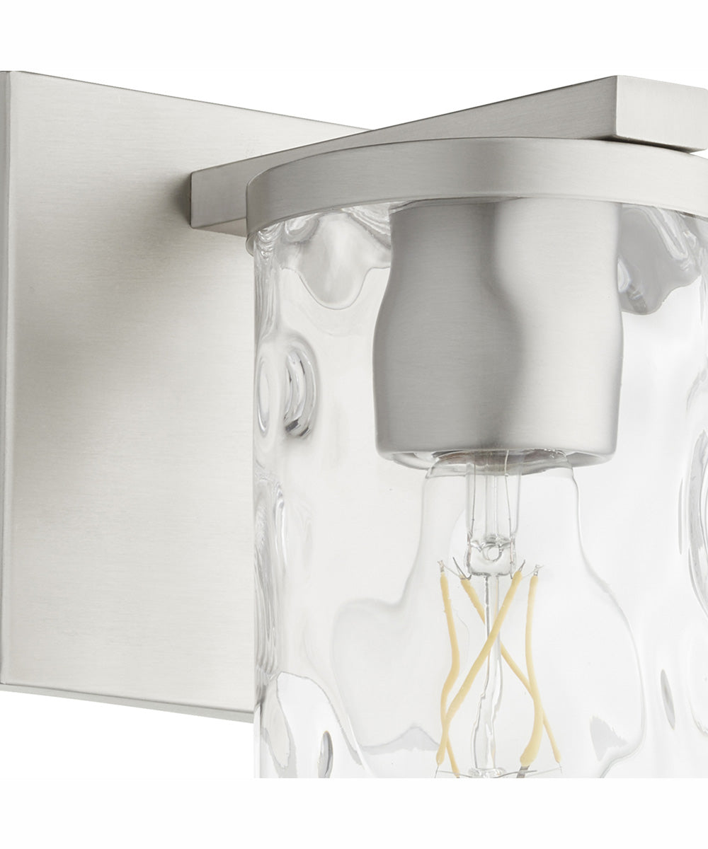 Steinway 1-light Wall Mount Light Fixture Satin Nickel