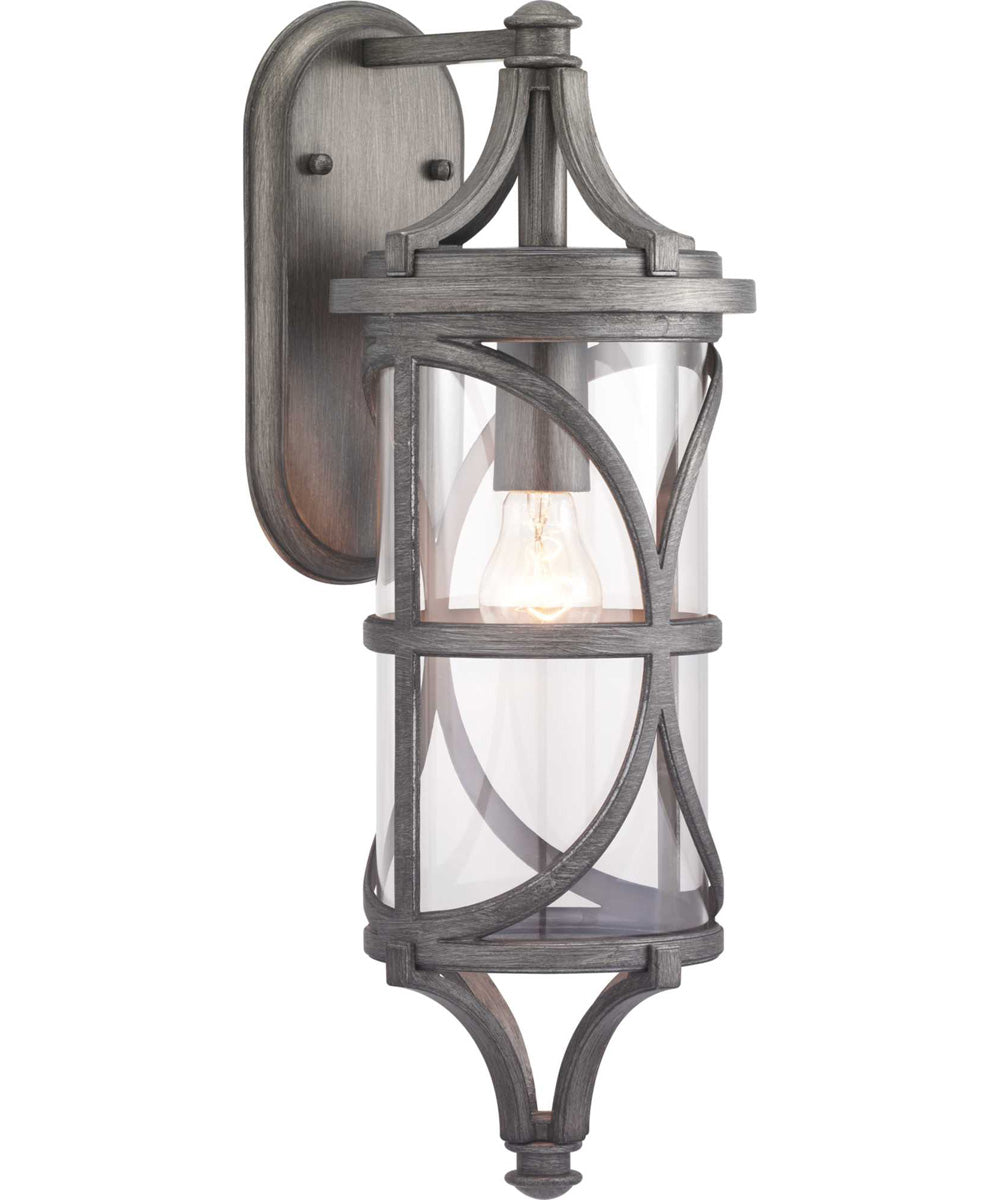 Morrison 1-Light Medium Wall Lantern Antique Pewter