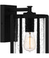 Hazel Medium 1-light Outdoor Wall Light  Coastal Armour Aluminum Earth Black