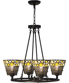 Pasqual 4-Light Mesh Tiffany Hanging Fixture