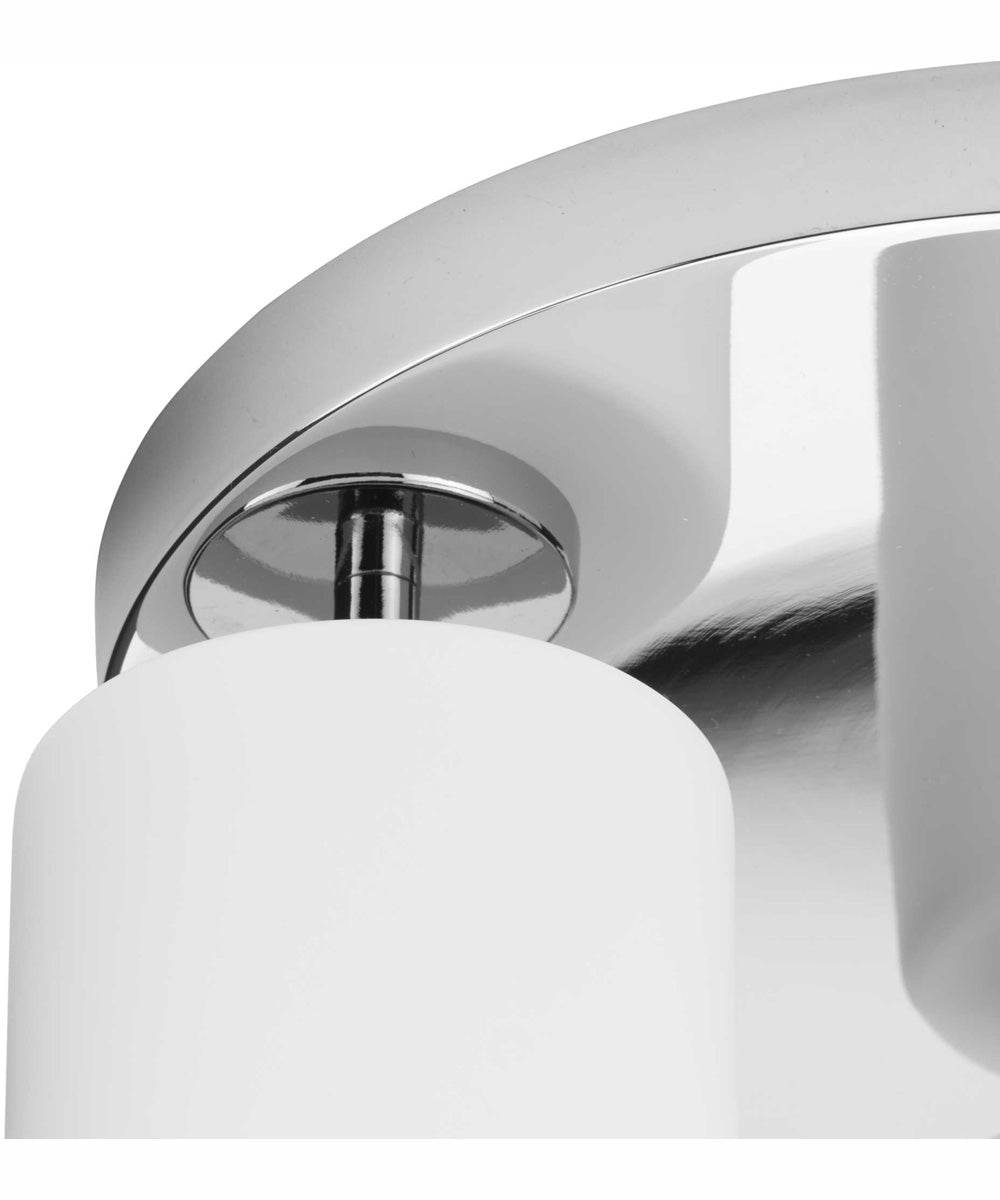 Cofield 12 in. 3-Light Transitional Flush Mount Polished Chrome