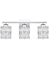 Gibson Large 3-light Bath Light Polished Chrome