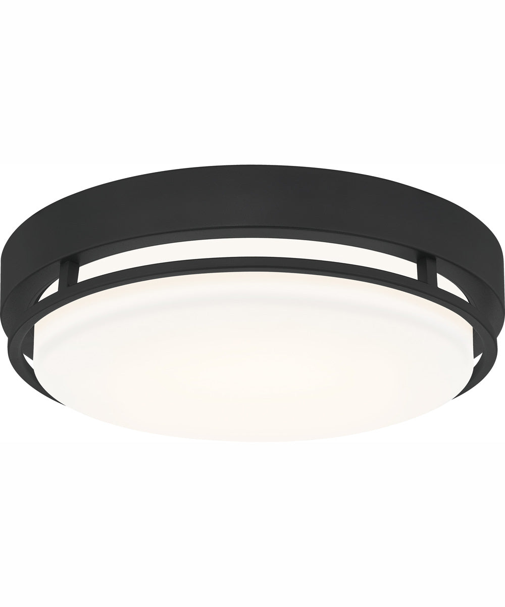Hale Medium Flush Mount Earth Black
