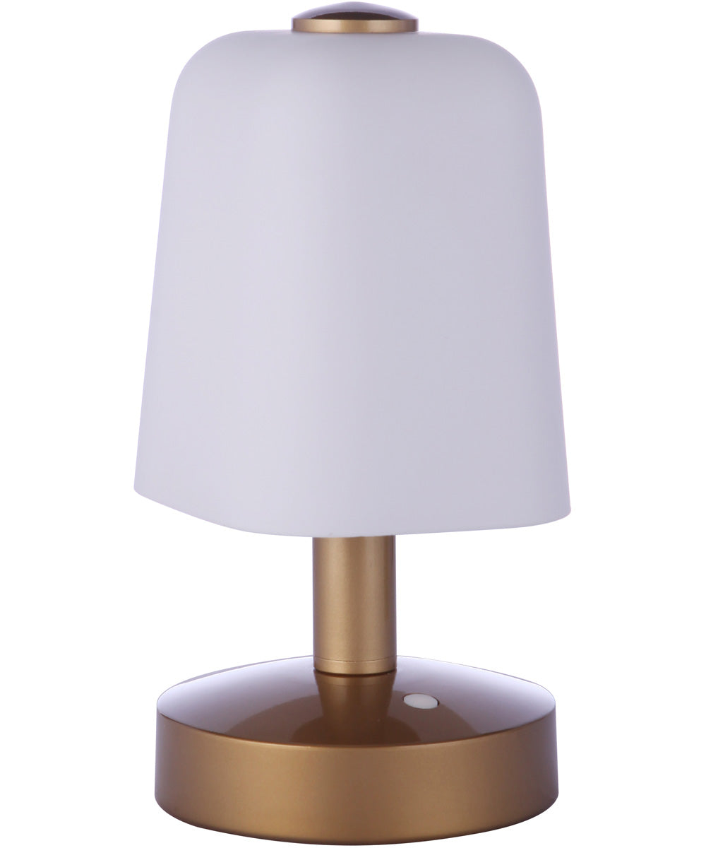 1-Light Touch Table Lamp Satin Brass
