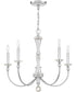 Mila 5-light Chandelier Polished Chrome