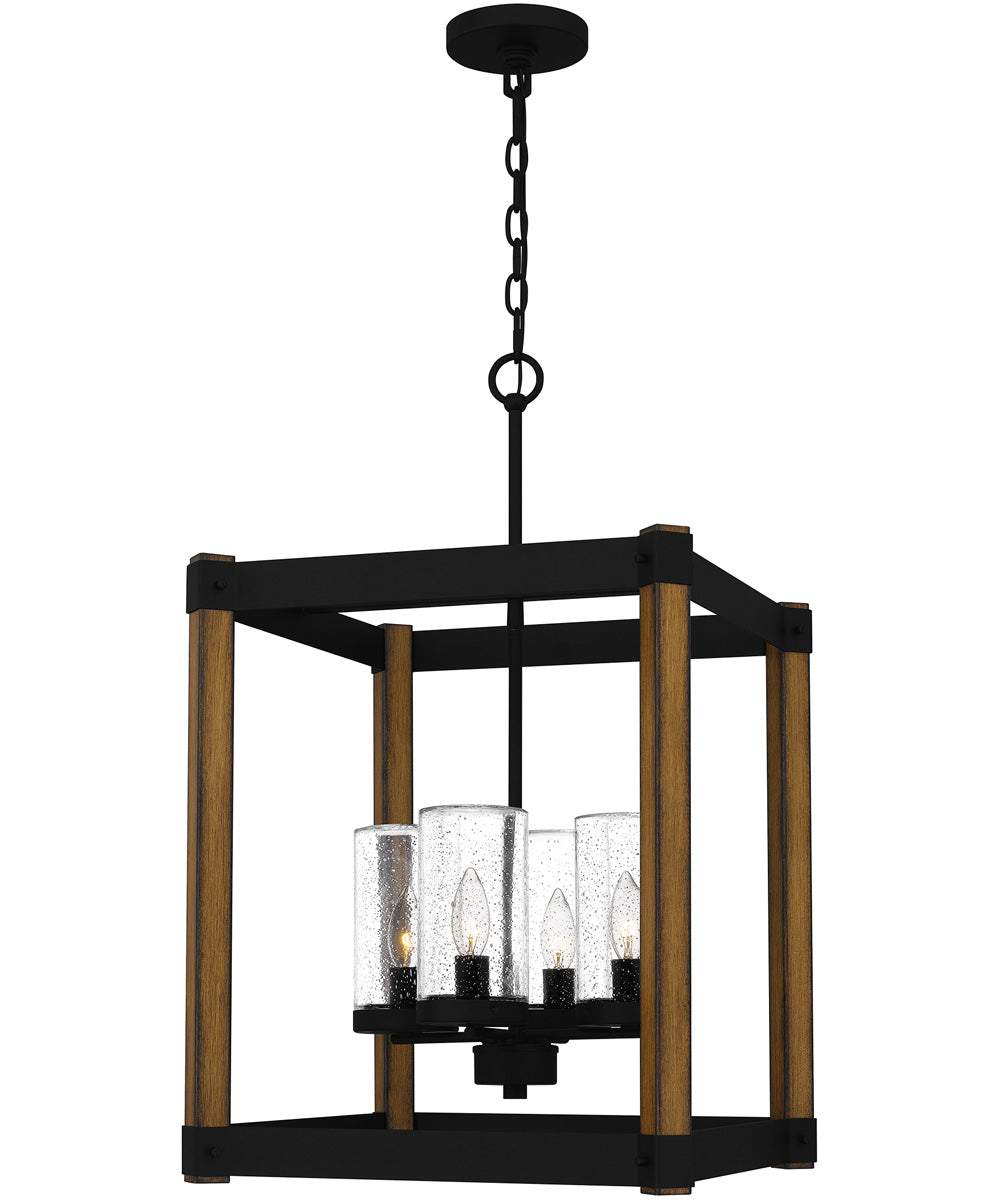 Rylan 4-light Pendant Matte Black