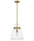 Stella Small 1-light Mini Pendant Weathered Brass