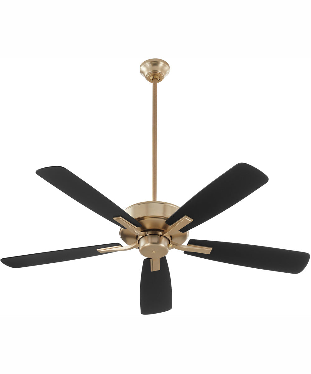 52" Ovation Ceiling Fan Aged Brass