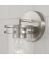 Fuller 1-Light Sconce Brushed Nickel