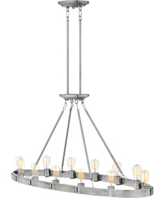 48" Everett 12-Light Twelve Light Linear in Brushed Nickel