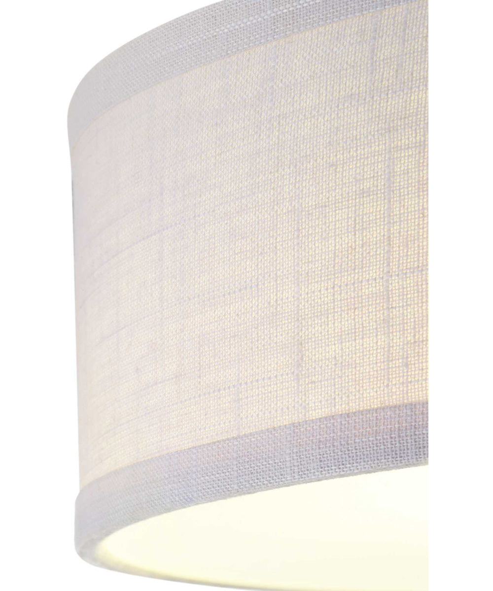 Inspire LED 13" LED Semi-Flush Graphite