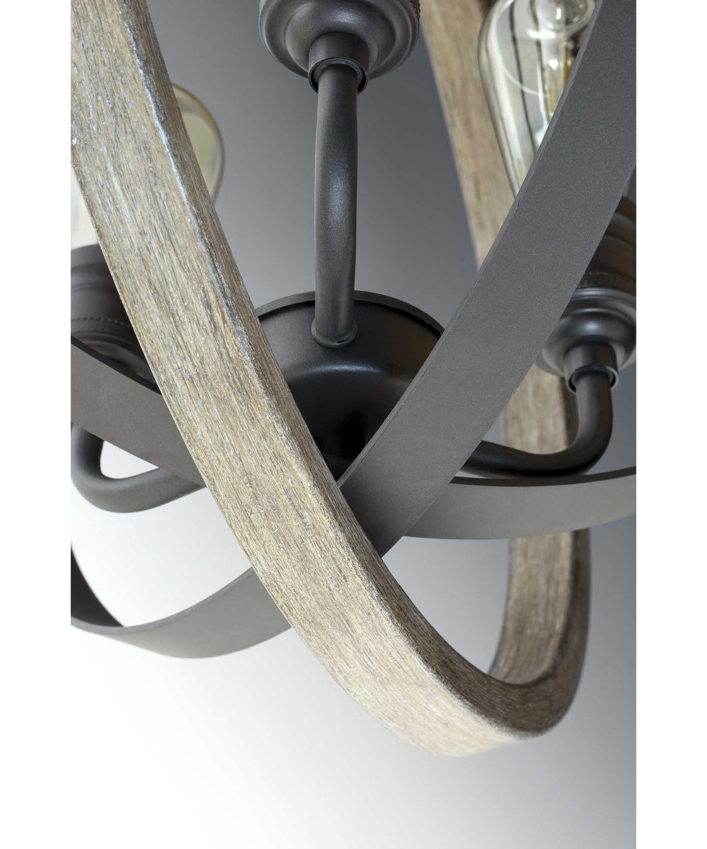 Conestee 1-Light Farmhouse Pendant Light Graphite