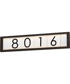 25 inch LED Address Frame - Clean Bronze