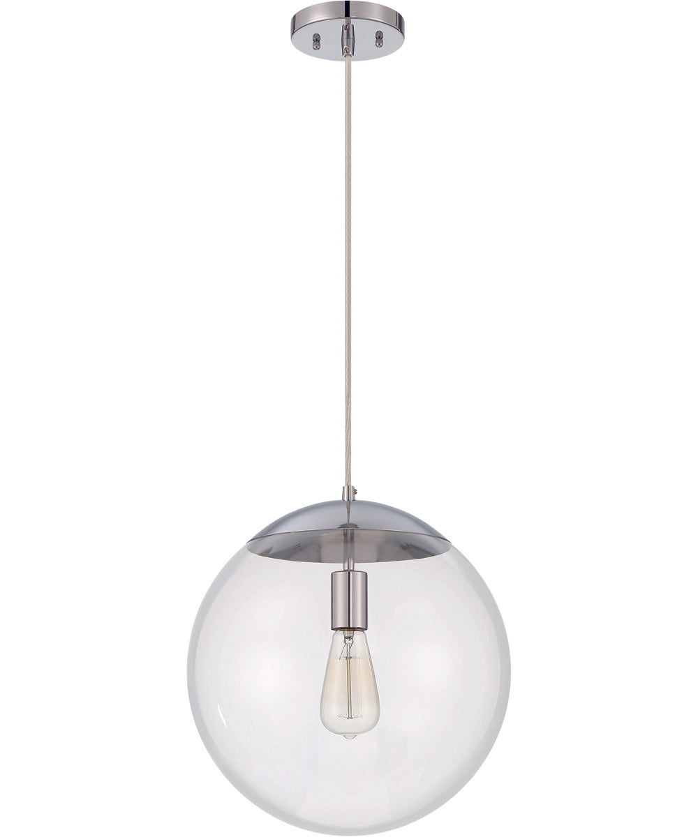 Gaze 1-Light Pendant Chrome
