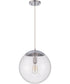 Gaze 1-Light Pendant Chrome