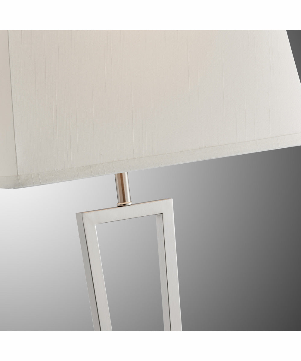 Sonnagh 2-Light 2 Pack-Table Lamp Brushed Nickel/Black/Fabric Shade With Usb