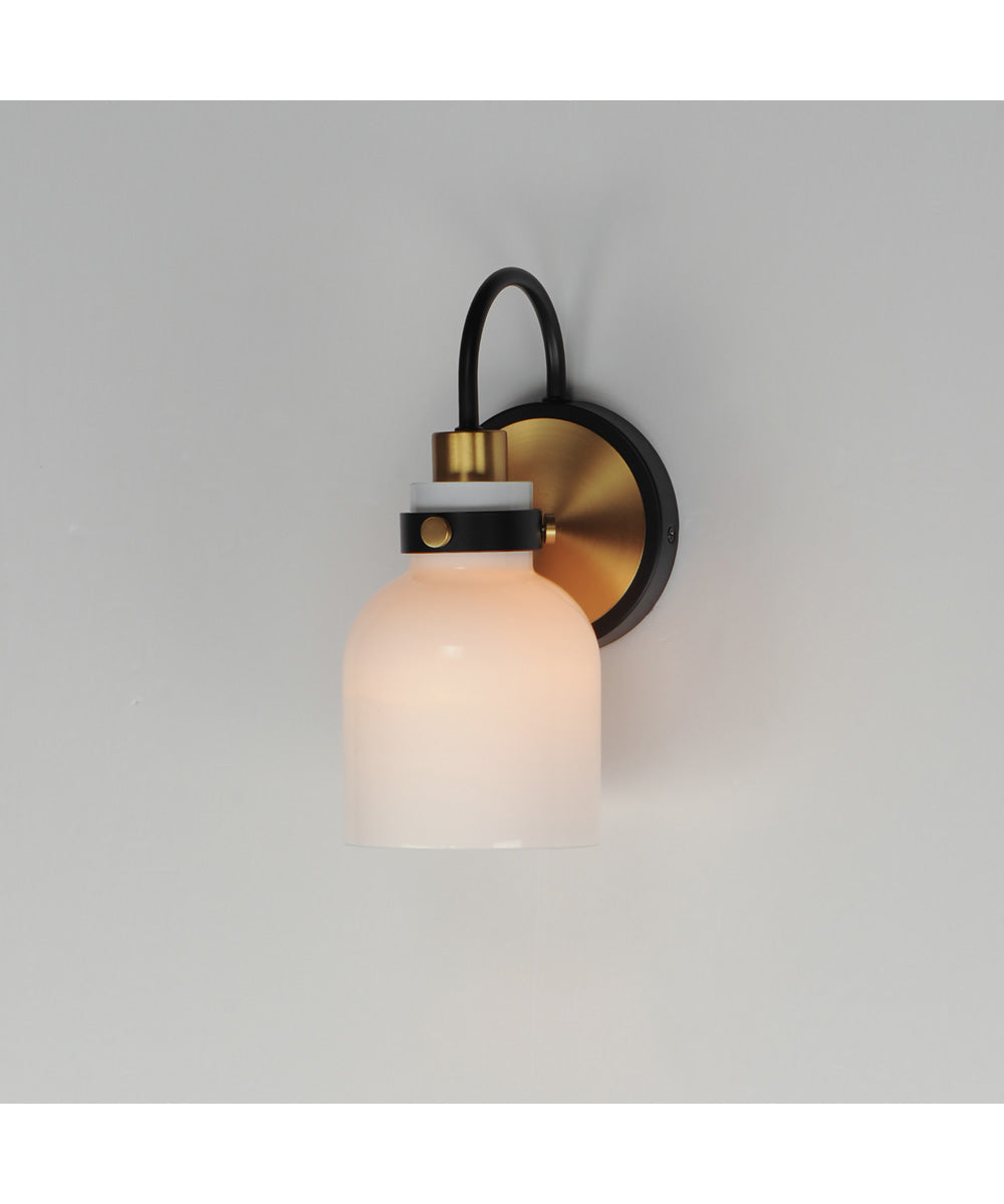 Milk 1-Light Sconce Satin Brass