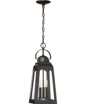 Guardsman Large 3-light Outdoor Pendant Light  Coastal Armour Palladian Bronze