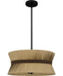 Quoizel Pendant Large 4-light Pendant Western Bronze