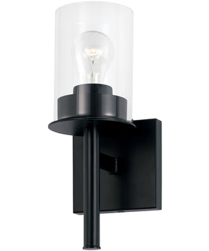 Mason 1-Light Sconce Matte Black