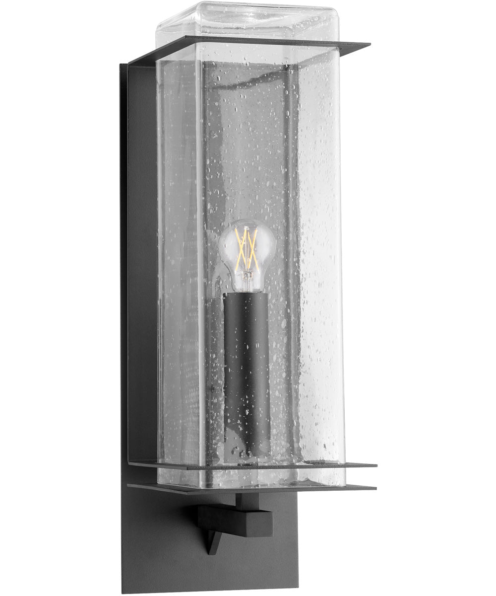 Balboa 1-light Outdoor Wall Mount Light Fixture Textured Black